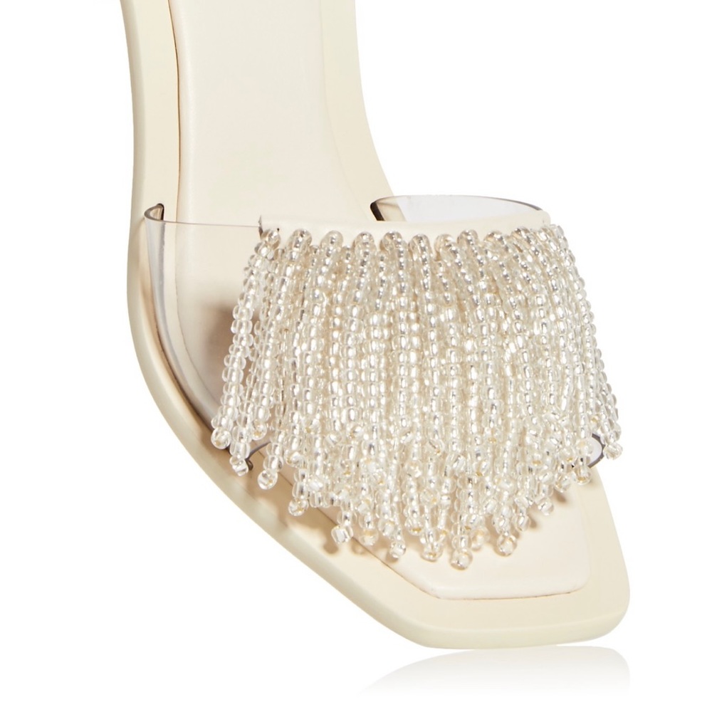 Cult Gaia Uma Beaded Mules - Picture 3 of 11